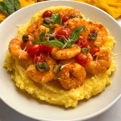 Shrimp And Polenta