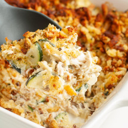 Chicken Zucchini Squash Casserole