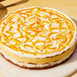 Mango Float Ice Cream Cake