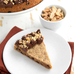 Keto Peanut Butter Cookie Cake Recipe