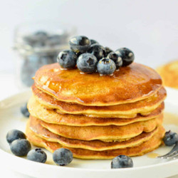 4-Ingredient Vegan Chickpea Flour Pancakes