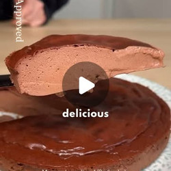 Chocolate Protein Cheesecake