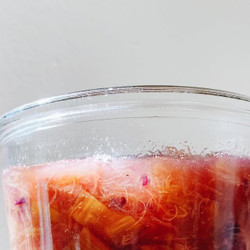 Rhubarb Lilac Jam