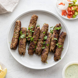 Pakistani Seekh Kebab (ground Beef Skewers)