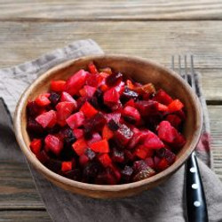 Roasted Beet Salad With Peanut Vinaigrette