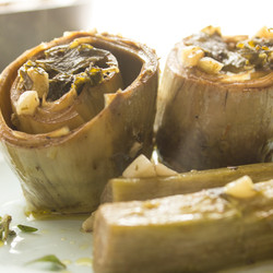 Artichokes Alla Romana (Roman Style)