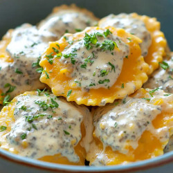 Easy Butternut Squash Ravioli With Maple Cream Sauce