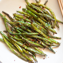 Air Fryer Green Beans With Garlic (chinese-style)