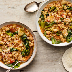 Pasta E Ceci (italian Pasta And Chickpea Stew)