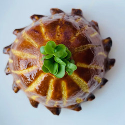 Quail Pithivier, Mushroom Duxelles, Foie Gras And Madeira Sauce