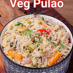 Veg Pulao Recipe | Simple &amp; Easy Vegetable Pulav