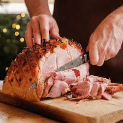 Glazed Gammon With Orange Marmalade And Honey