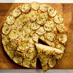 Potato, Garlic, And Rosemary Focaccia