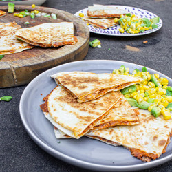 Chipotle Tuna Quesadillas
