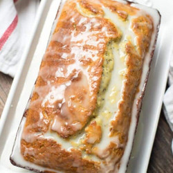 Lemon Yogurt Poppy Seed Bread