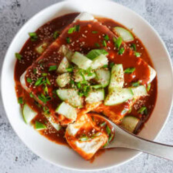 5-minute Peanut Sauce Cold Tofu