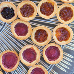 Cream Cheese Tarts With Berry Filling