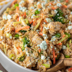 Buffalo Chicken Quinoa Salad