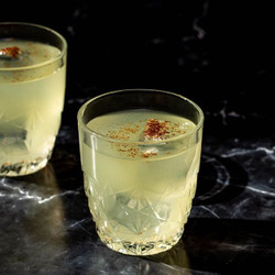 Lemon Bar Clarified Milk Punch