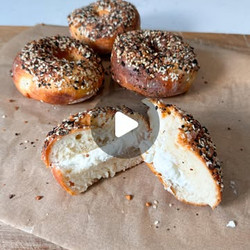 Easy High Protein Bagels