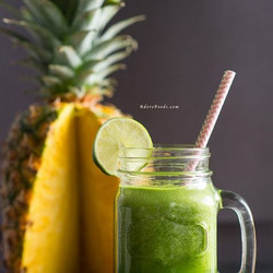 Pineapple And Kale Juice