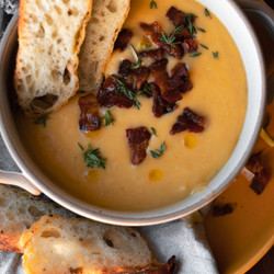 Spicy Potato Leek Soup