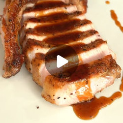 Balsamic Orange Glaze Pork Chops