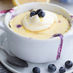 Keto Lemon Mug Cake