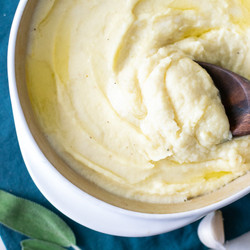 Creamy Garlic And Sage Whipped Parsnips