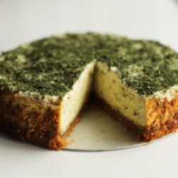 Dried Mint Labneh Cheesecake