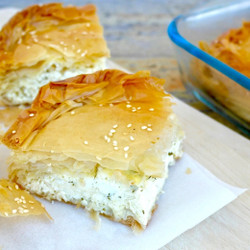 Traditional Tiropita – Greek Cheese Pie