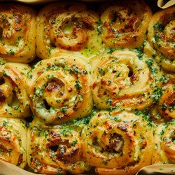 Cheesy Garlic Swirl Rolls Are A Savory Twist On The Breakfast Classic
