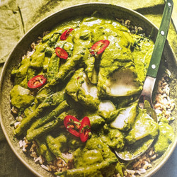 Super Green Fish Curry