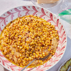Creamy Polenta With Buttered Corn