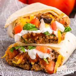Burrito Supreme (à la Taco Bell)