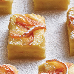 Grapefruit Bars With Candied Zest