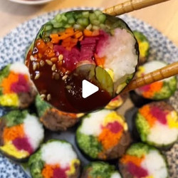 Bulgogi Bibimbap Kimbap (mini Rice Paper Version)