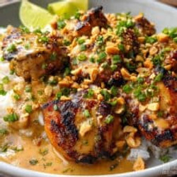 Thai Peanut Chicken: Quick &amp; Amazing Dish