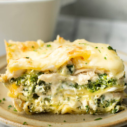 Creamy Chicken Lasagna