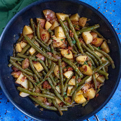Smothered Green Beans Recipe