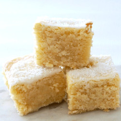 Lemon And Coconut Blondies