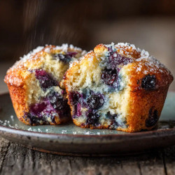 Cheap Home Made Blueberry Muffins