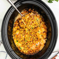 Crock Pot Chicken Cordon Bleu Casserole