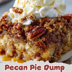 Pecan Pie Dump Cake