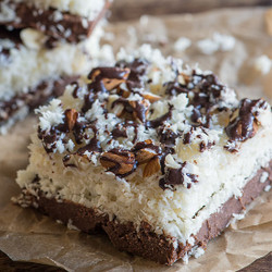 Raw Almond Joy Bars