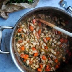 Herby Pork And Bean Stew