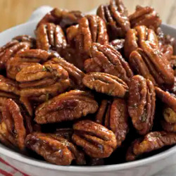 Rosemary Brown Sugar Pecans