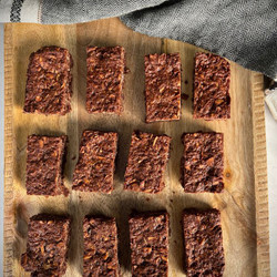 Chocolate Muesli Slice (gluten-free)