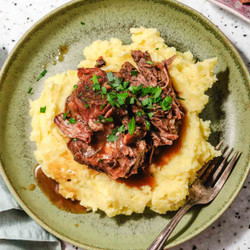 Oven Braised Chuck Roast (easy &amp; Fall Apart)