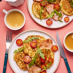 Cheesy Courgette Pancakes | Slimming &amp; Weight Watchers Friendly